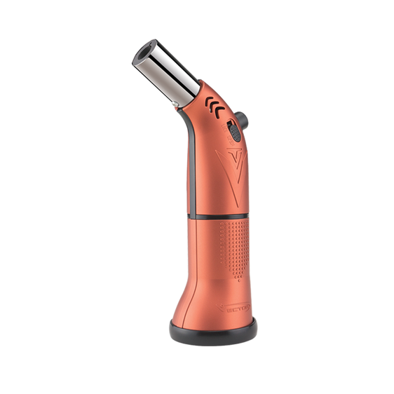 Vector Vectorch II Double Torch + Refill Butane Copper Gold Rubber Matte