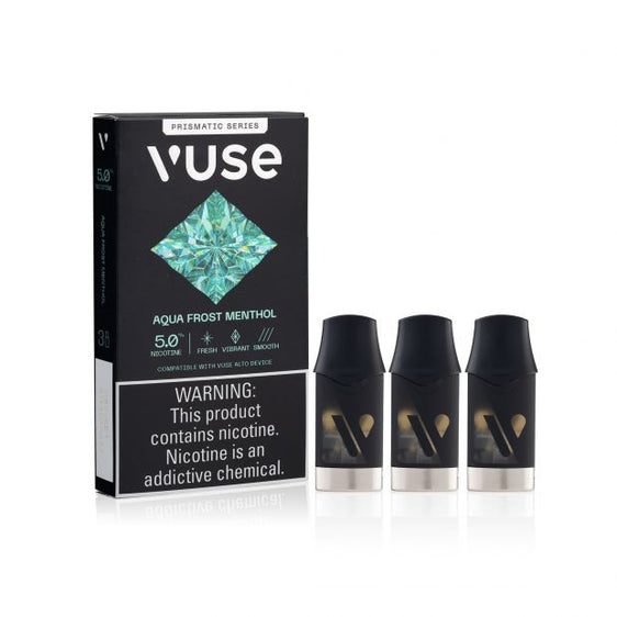 Vuse Prismatic Series Aqua Frost Menthol - 3 Pack