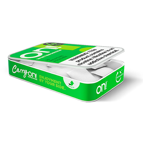 ON! Wintergreen Nicotine Pouches - 5 Pack