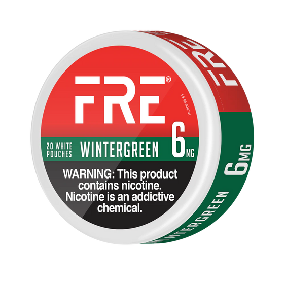 Fre Nicotine Pouches Wintergreen - 5 Pack