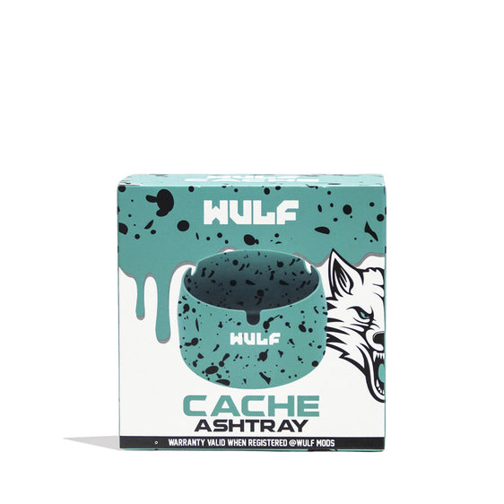 Wulf Mods Cache Ash Tray - Teal Black Spatter