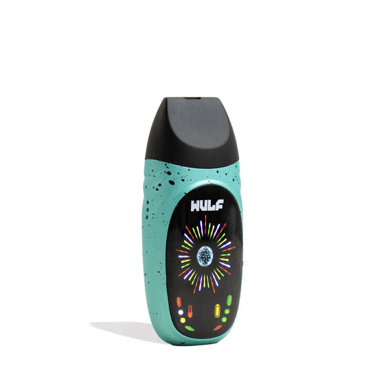 Wulf Mods FAZE - Dry Herb Vaporizer - Teal Black Spatter