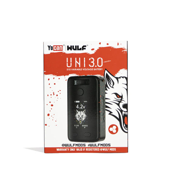 Yocan UNI 3.0 - Universal Box Mod - Black Red Splatter
