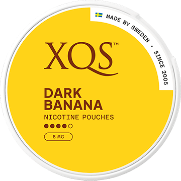 XQS Nicotine Pouches Dark Banana - 8MG