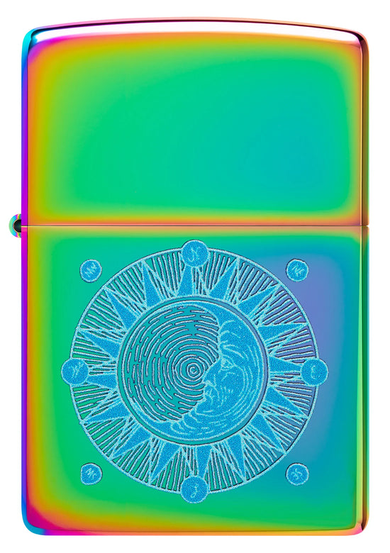 Zippo Lighter - Multi-Color Sun