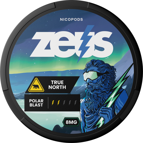 Zeus True North Nicotine Pouches (5 Pack)