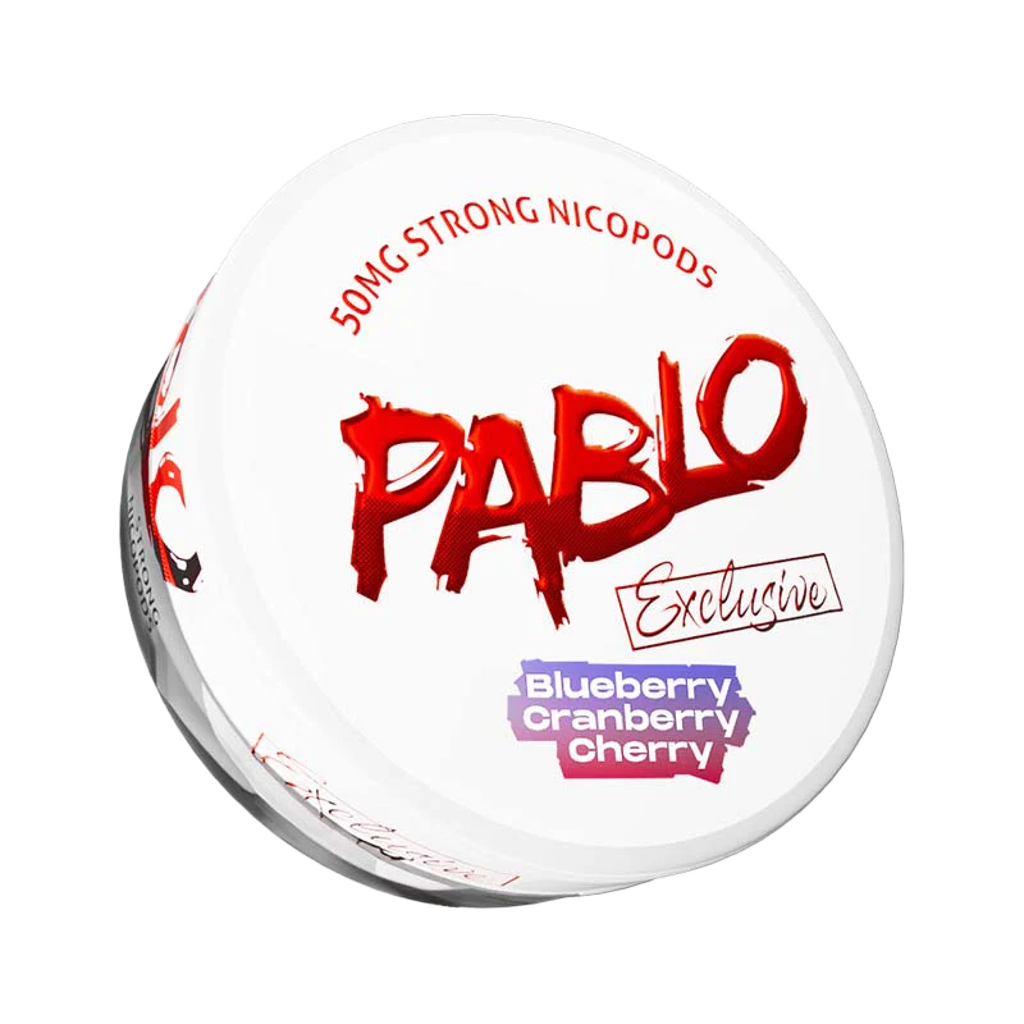 Pablo Blueberry Cranberry Cherry 30mg Nicotine Pouches | Lighter USA