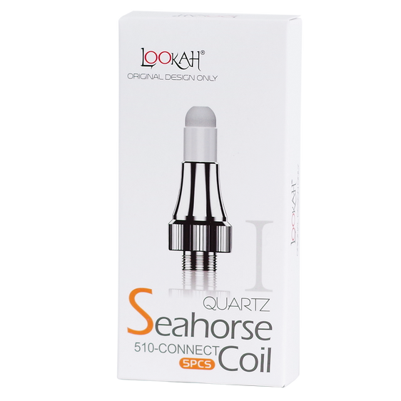 Lookah Seahorse Replacement Tips - Quartz I (5 Pack)