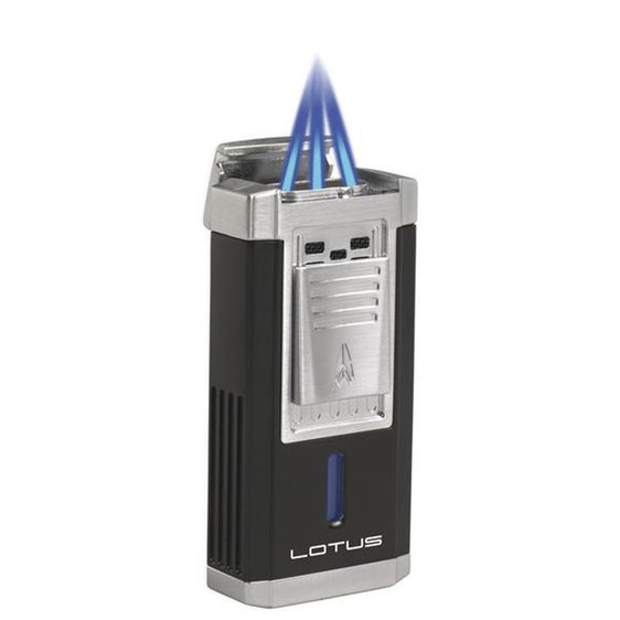 Lotus Lighter Duke L60 Triple Flame Lighter w/ Cutter