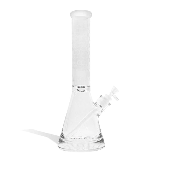 Premium Etched Water Pipe with Heavy Base - 14 Inch