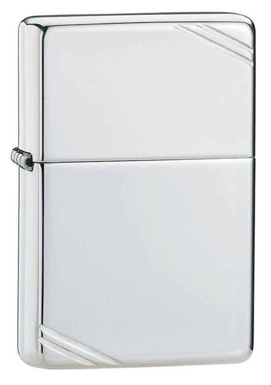Zippo Lighter - Vintage High Polish Sterling Silver