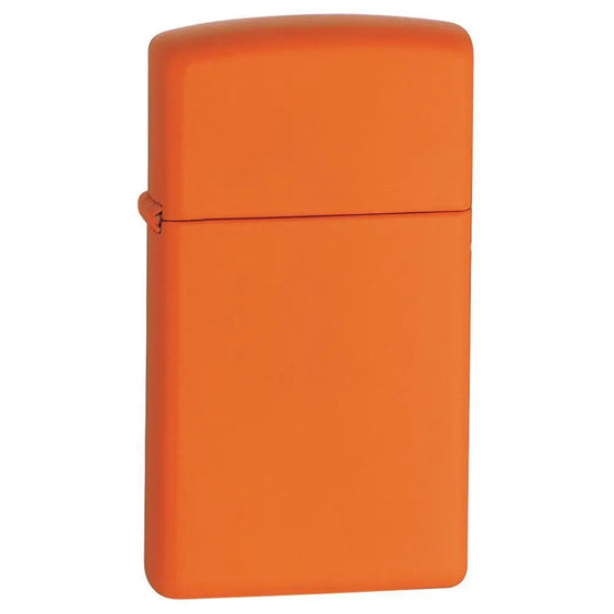 Zippo Lighter - Slim Orange Matte