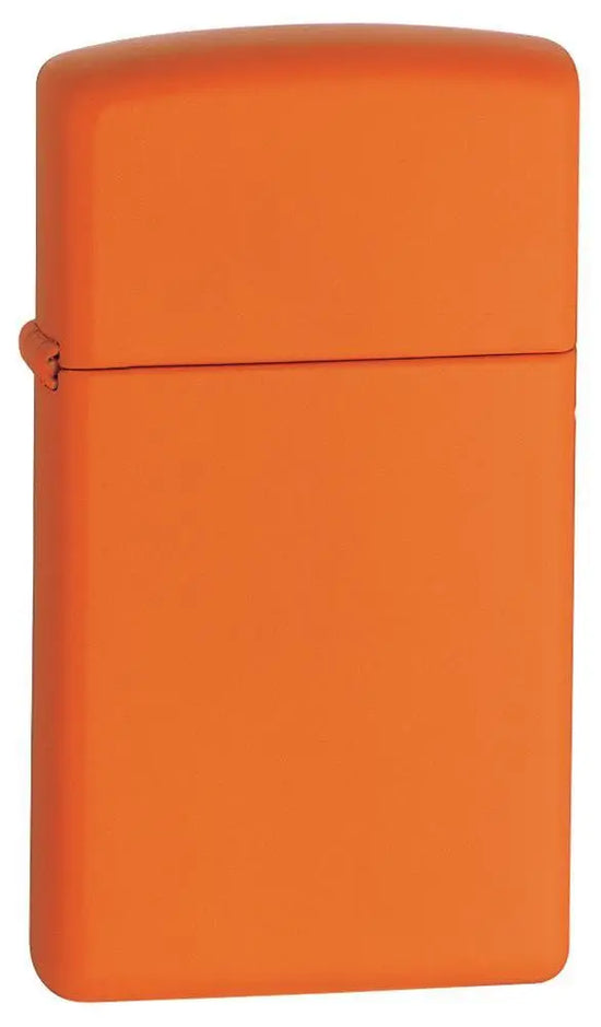 Zippo Lighter - Slim Orange Matte