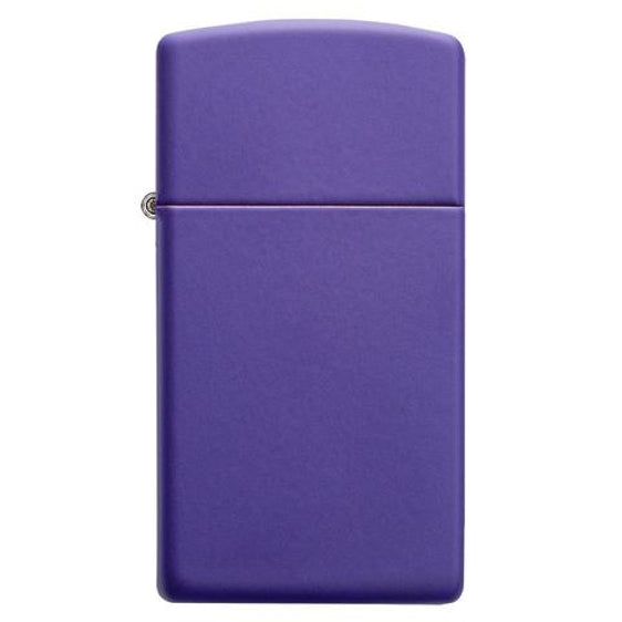 Zippo Lighter - Slim® Purple Matte