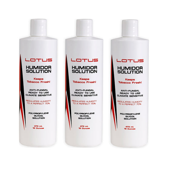 Lotus Humidifier PG Solution - 16 oz 3 Pack
