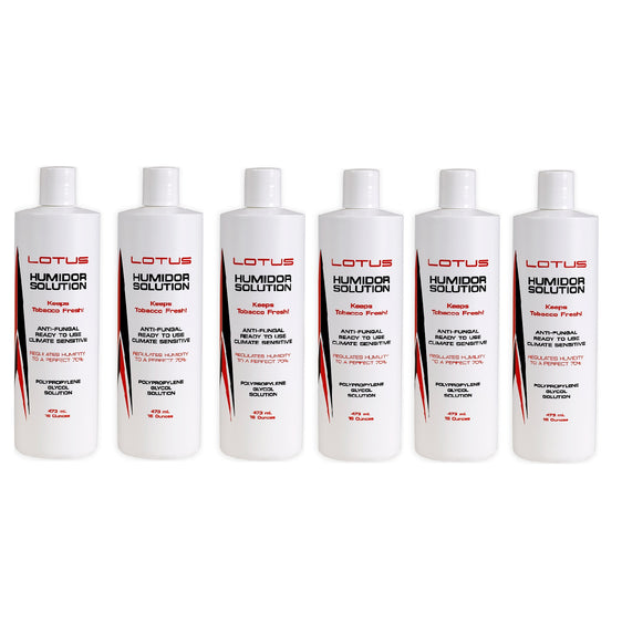 Lotus Humidifier PG Solution - 16 oz 6 Pack