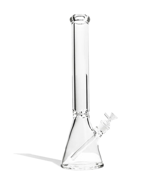 Large Beaker Bong and bowl with 7mm Glass - 18 Inch