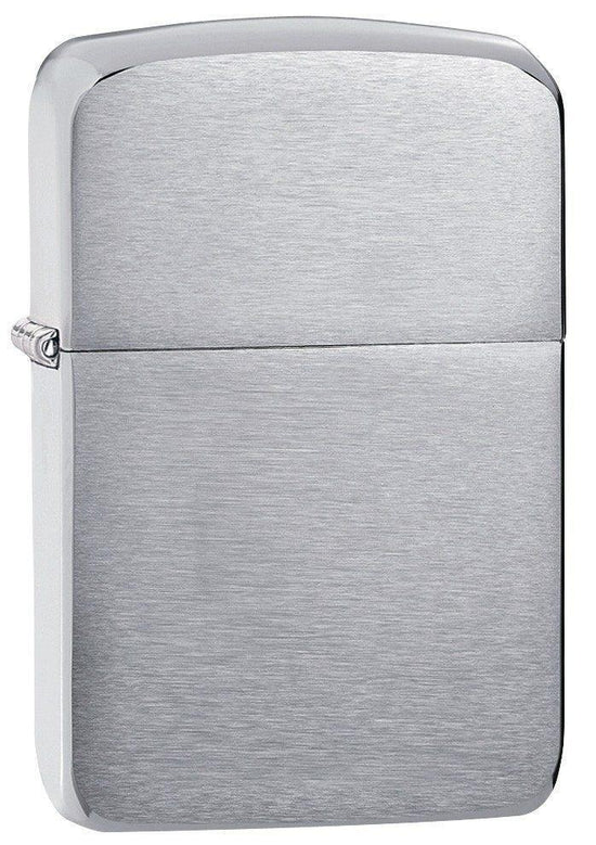 Zippo Lighter - 1941 Replica Brushed Chrome