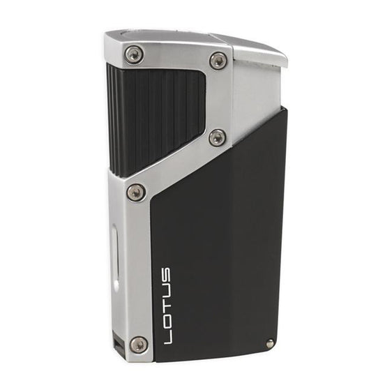 Lotus Czar Quad Torch Cigar Lighter - Chrome