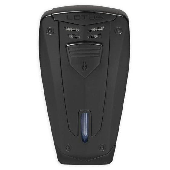 Lotus Lighter Fusion L67 Triple Jet Lighter w/ Cigar Punch - Black Matte