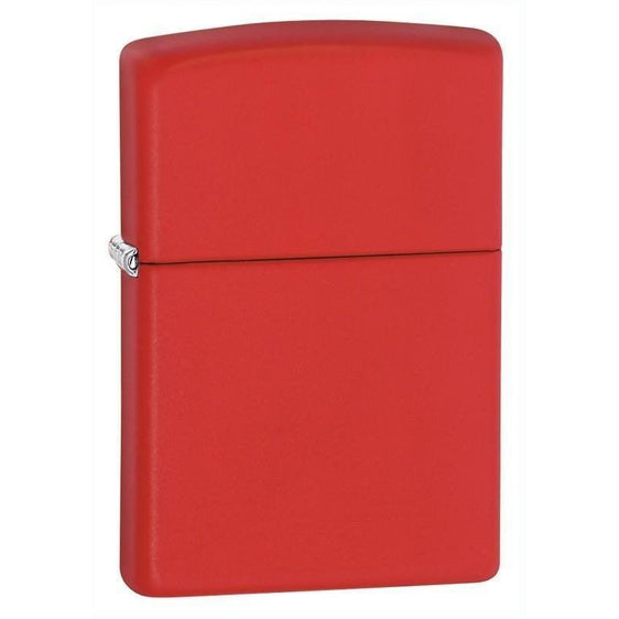Zippo Lighter - Red Matte