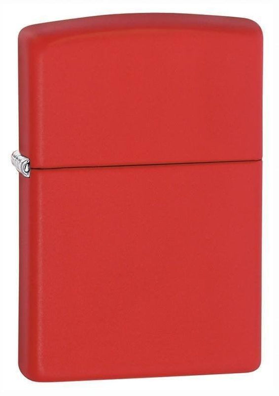 Zippo Lighter - Red Matte