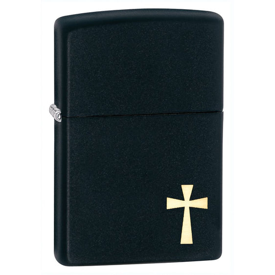 Zippo Lighter - Corner Cross