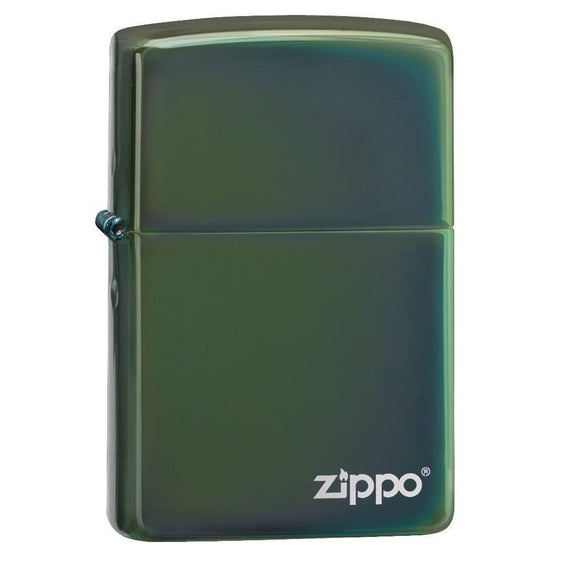 Zippo Lighter - Chameleon Finish Zippo Logo