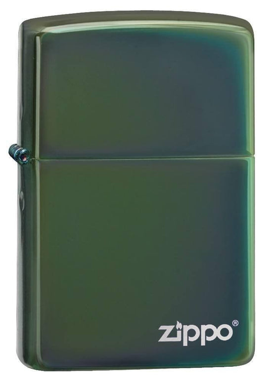 Zippo Lighter - Chameleon Finish Zippo Logo