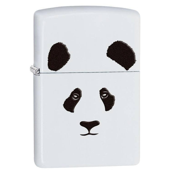 Zippo Lighter - Panda White Matte