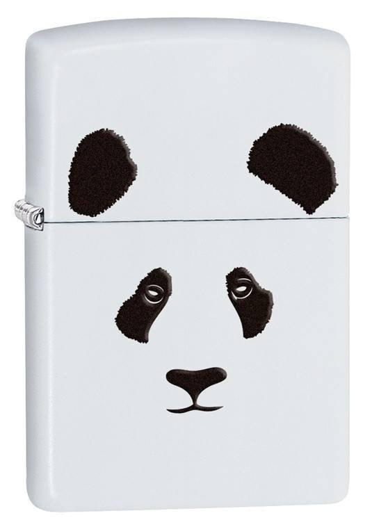 Zippo Lighter - Panda White Matte