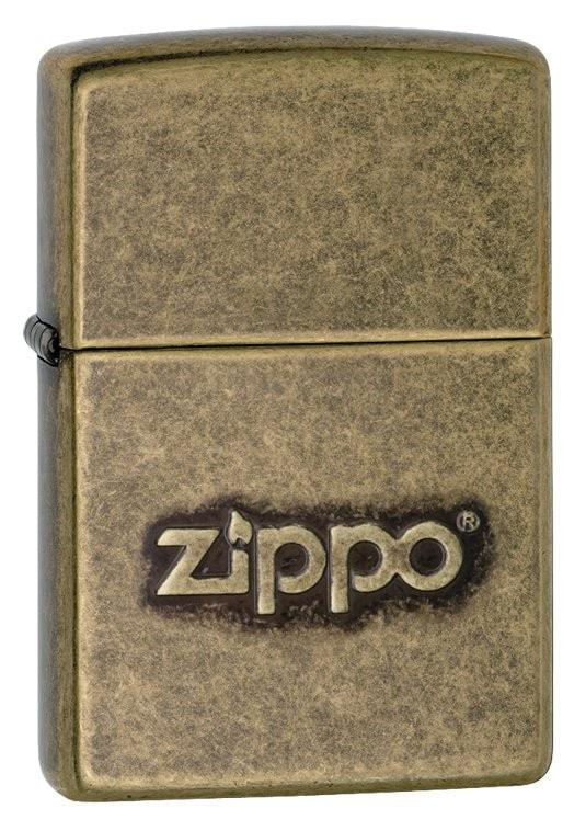 Zippo Lighter - Zippo Antique Stamp Antique Brass