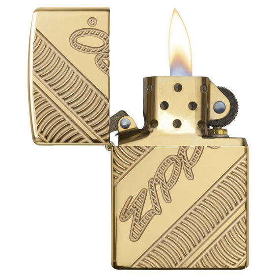 Zippo Lighter- Zippo Coiled