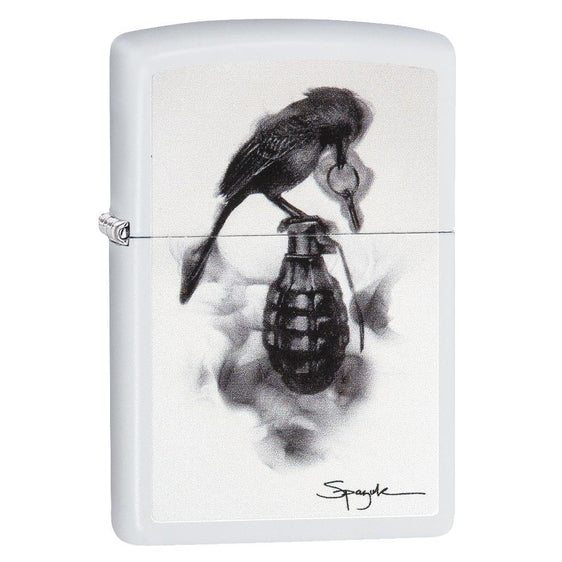 Zippo Lighter - Spazuk Raven