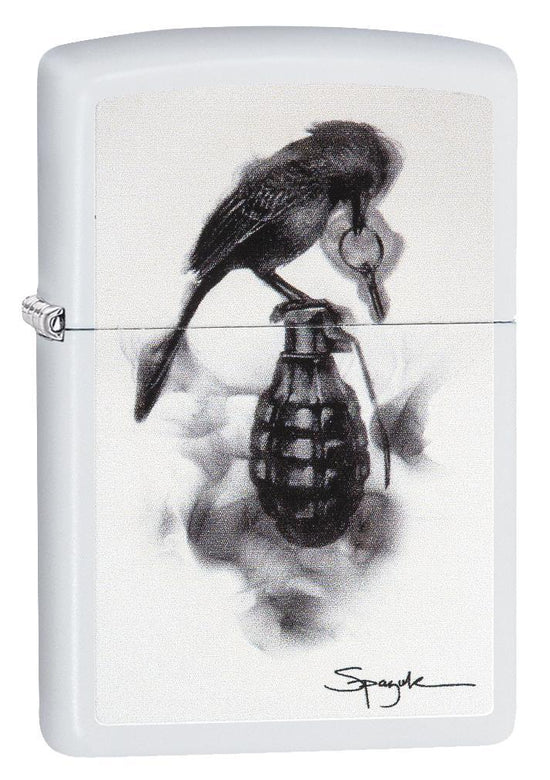 Zippo Lighter - Spazuk Raven