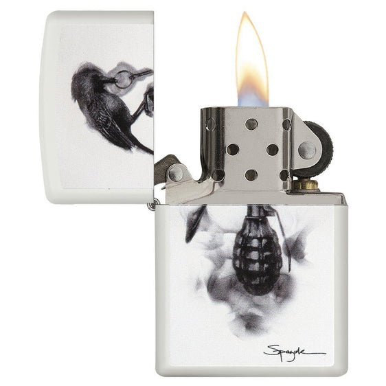 Zippo Lighter - Spazuk Raven