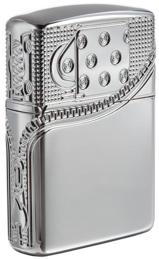 Zippo Lighter - Zipper Armor High Polish Chrome