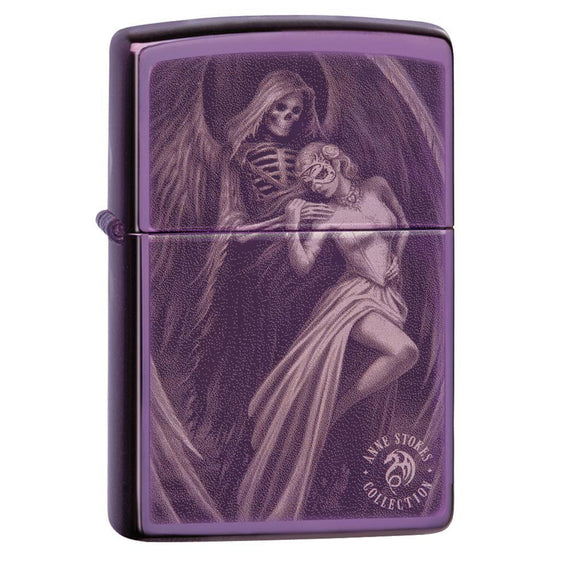 Zippo Lighter - Anne Strokes Fallen Angel