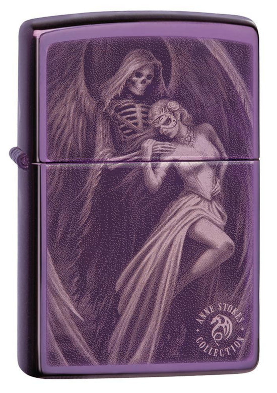 Zippo Lighter - Anne Strokes Fallen Angel