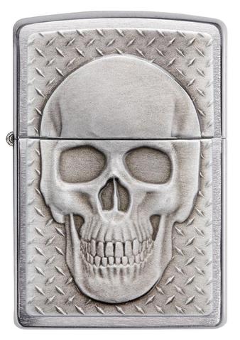 Zippo Lighter - Skull with Brain Surprise