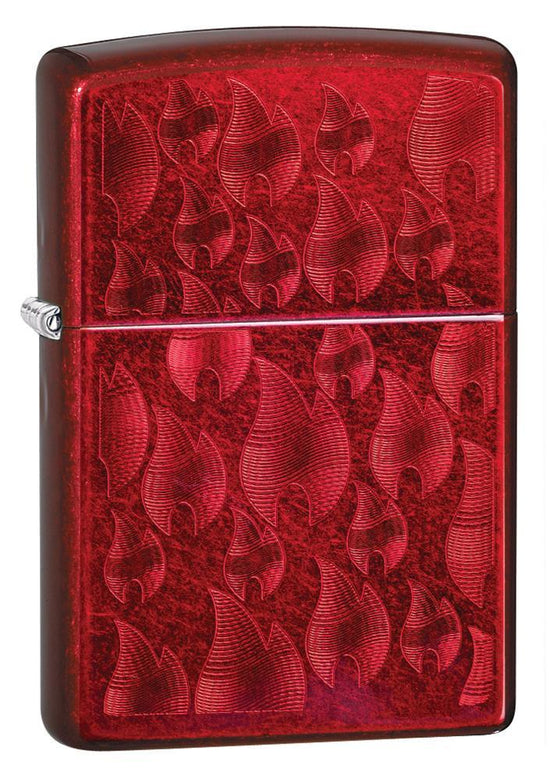 Zippo Lighter - Iced Zippo Flame Design