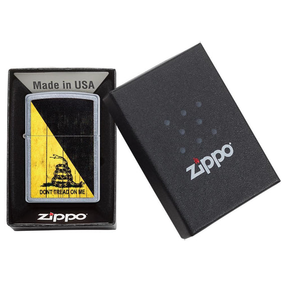 Zippo Lighter - Multi Color Don’t Tread on Me