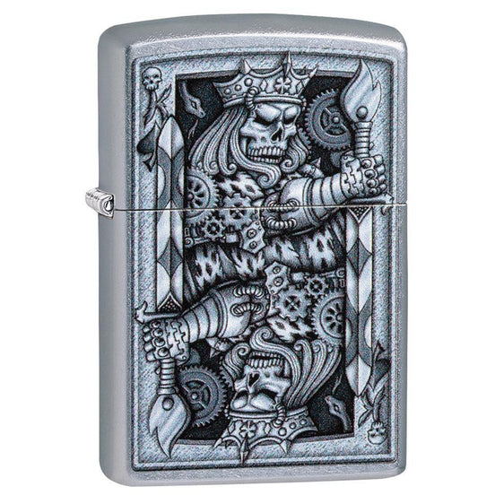 Zippo Lighter - Steampunk King Spade