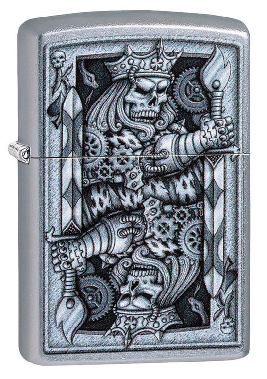 Zippo Lighter - Steampunk King Spade