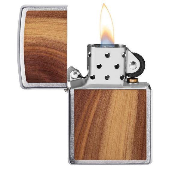 Zippo Lighter - WOODCHUCK USA Cedar