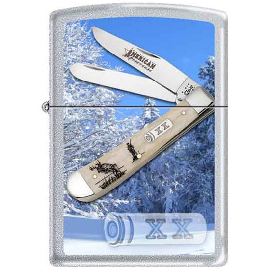 Zippo Lighter - Case Whitetail Trapper