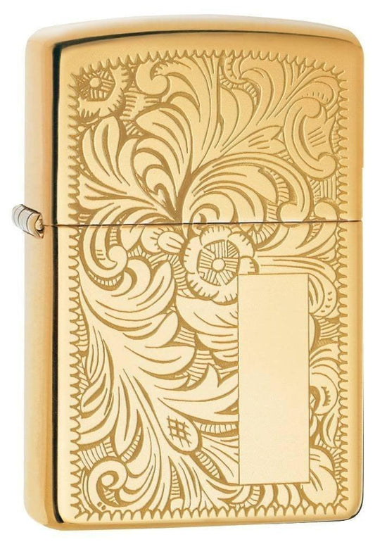 Zippo Lighter - Venetian Brass Finish