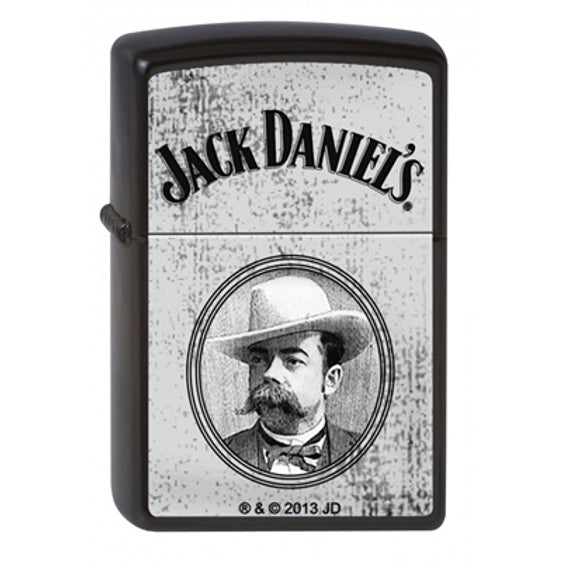 Zippo Lighter - Jack Daniel's Image Black Matte