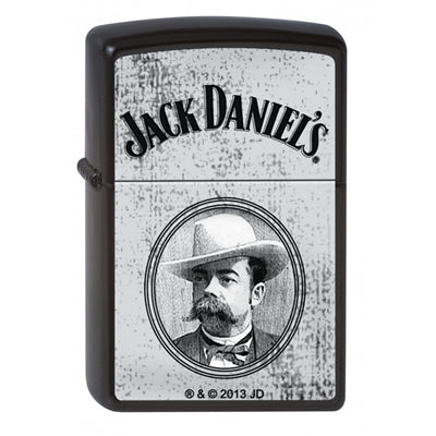 Zippo Lighter - Jack Daniel's Image Black Matte