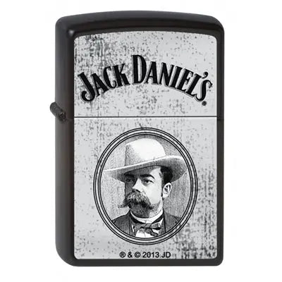 Zippo Lighter - Jack Daniel's Image Black Matte